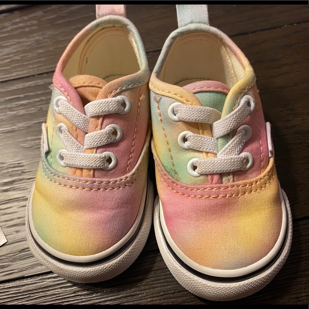 Little Girl Tie Dye Vans